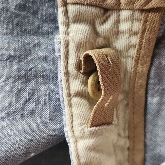 Baby Gap girls light wash pants/capri with adjustable straps size 5 - Picture 7 of 8